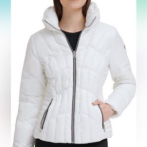 GUESS Women’s Quilted Puffer Jacket
